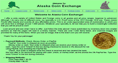 Desktop Screenshot of alaskacoinexchange.com